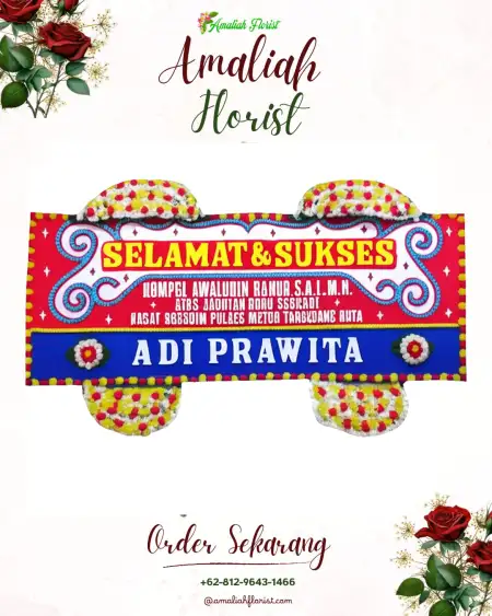Papan Bunga Ucapan Selamat Astanalanggar